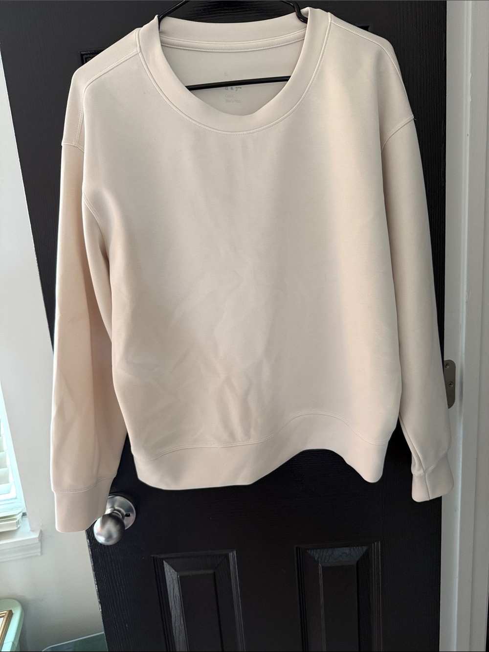 a new day Cream Crewneck Sweatshirt